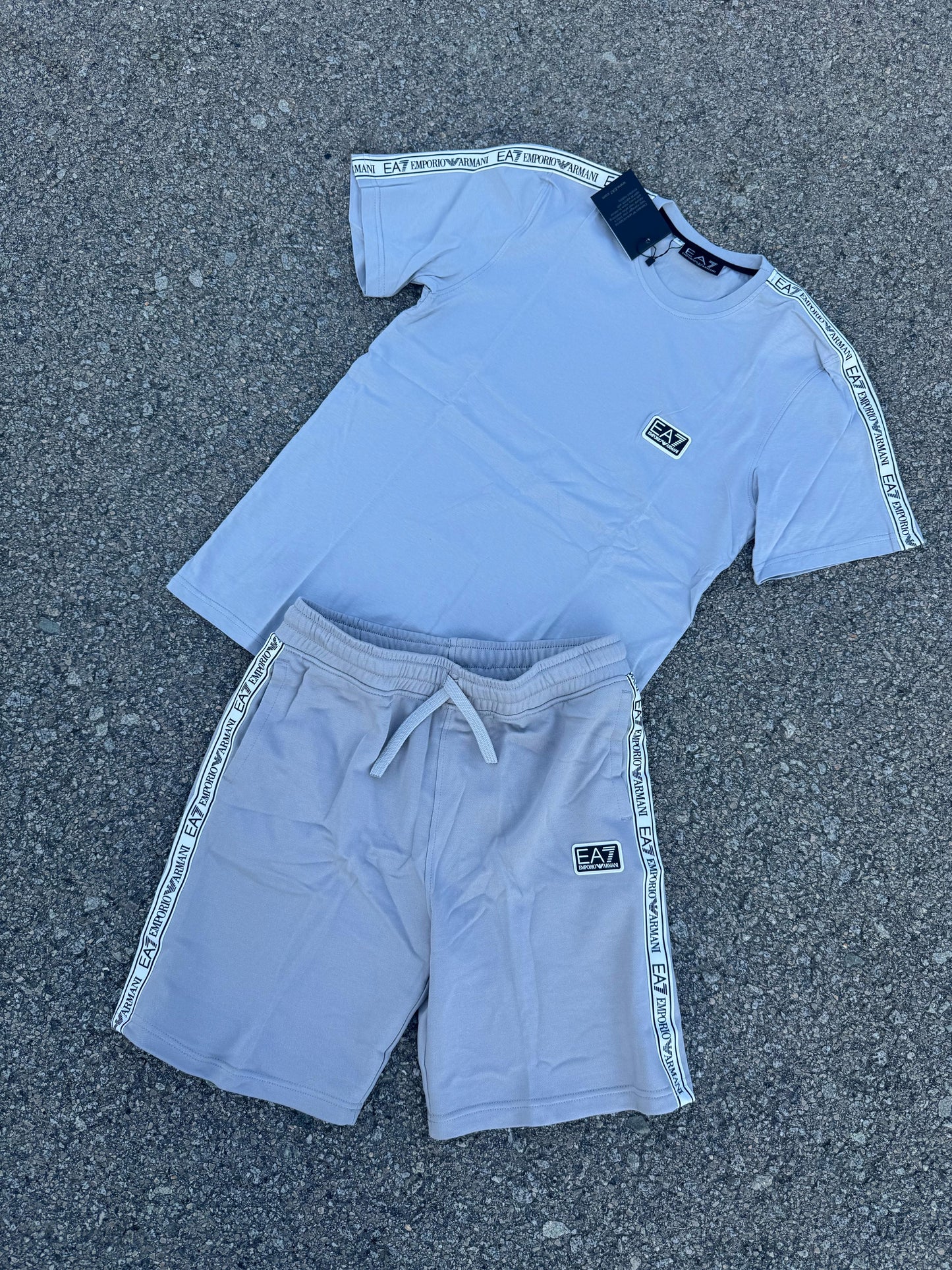 CONJUNTO VERANO EA7 GREY