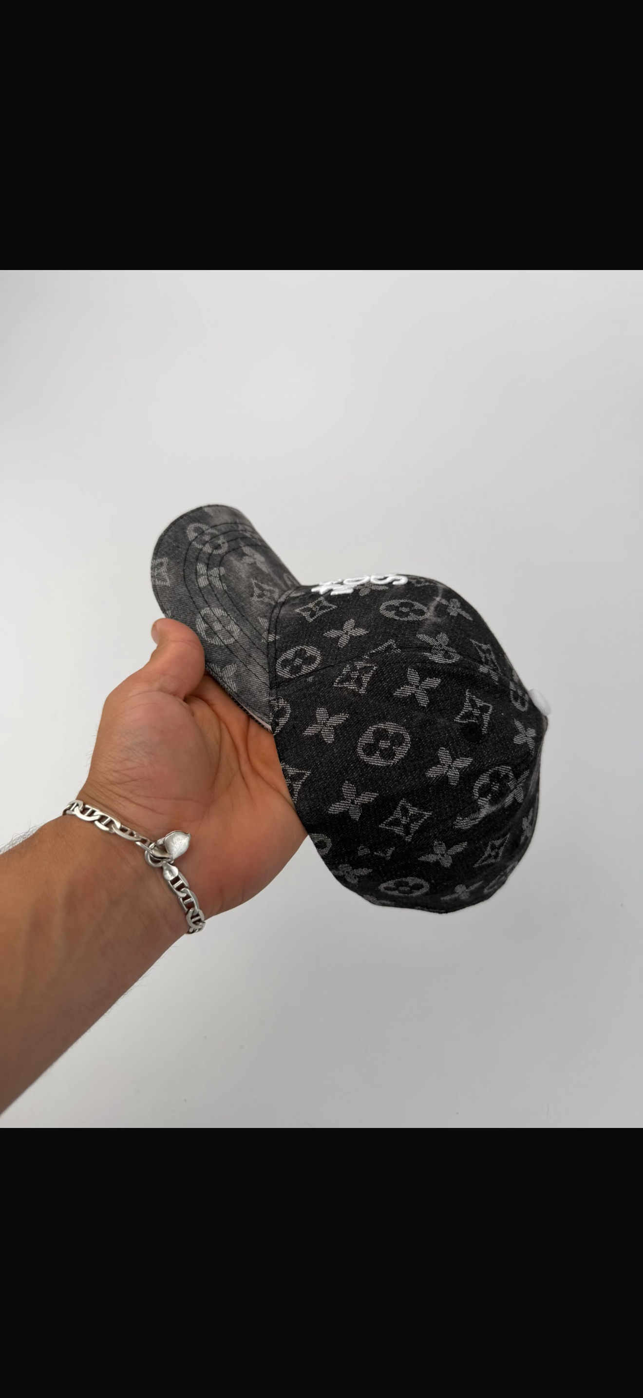 🔥 GORRA LOUIS VUITTON BLACK DENIM ✅ CALIDAD PREMIUM ‼️ UNIDADES LIMITADAS