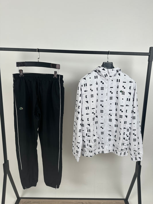 Chandal Lacoste Black & White