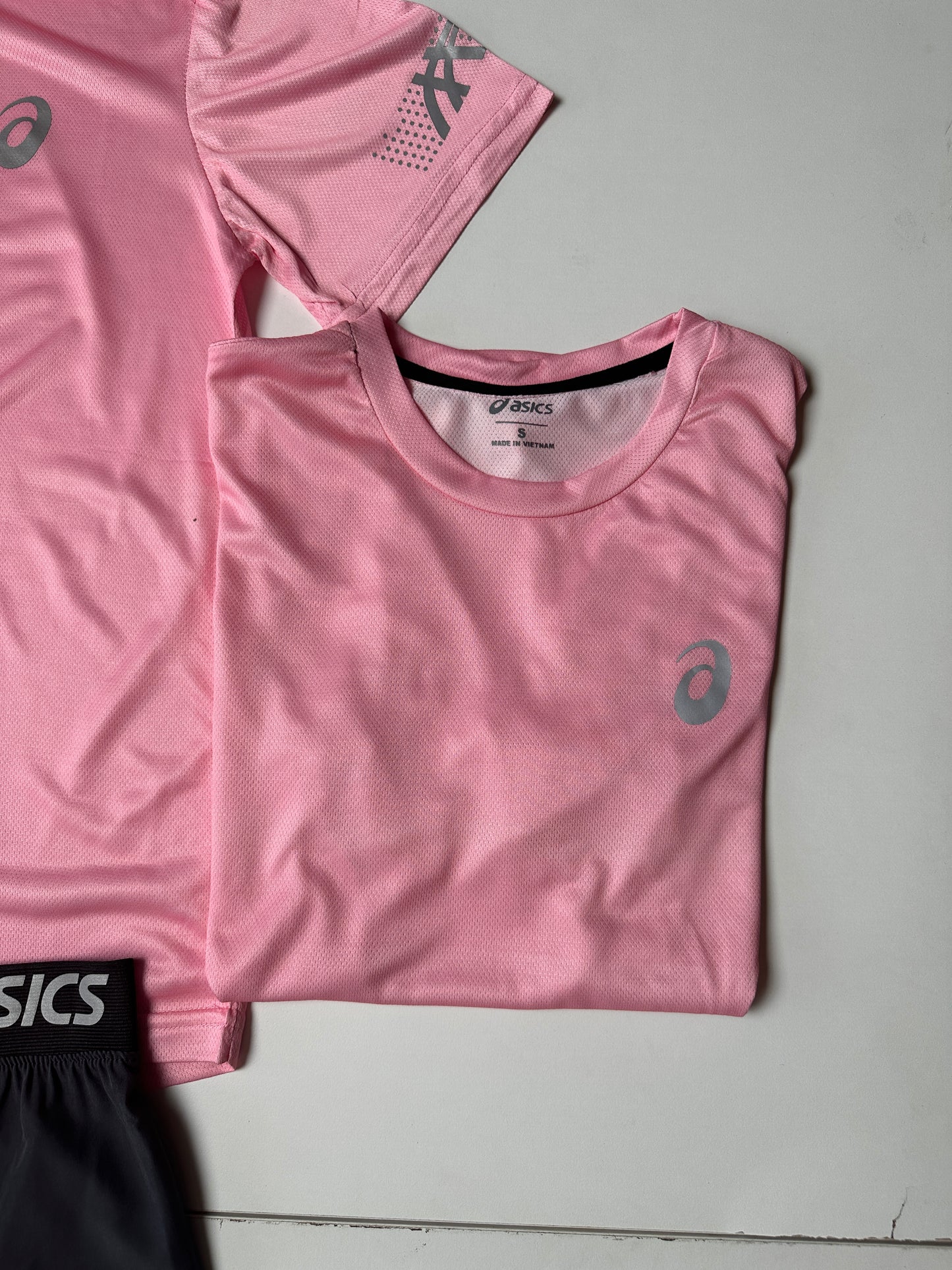 CONJUNTO VERANO ASICS PINK🔥ALTA CALIDAD G5 ✅ UNIDADES LIMITADAS ‼️