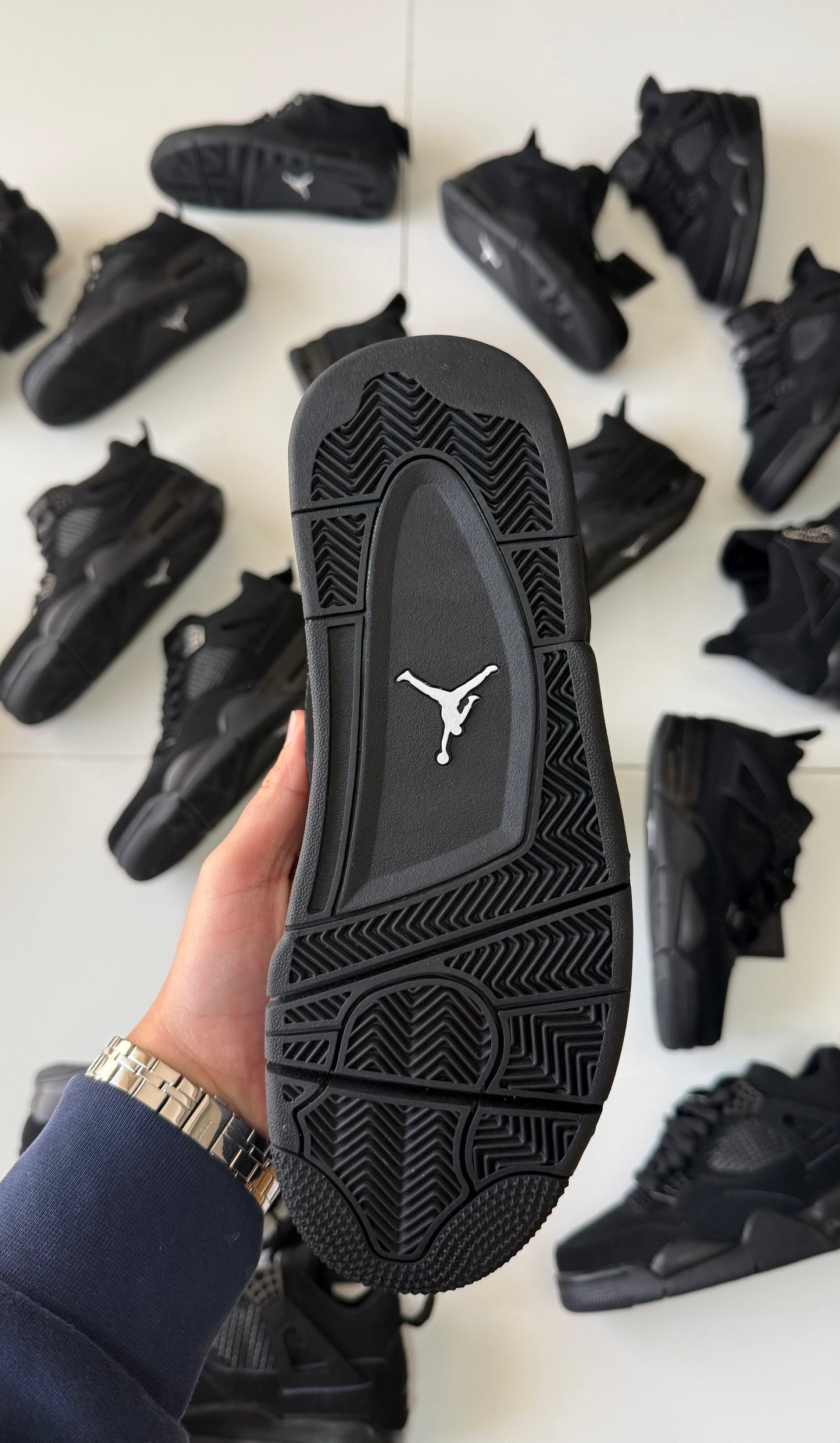 Air Jordan Retro 4 BLACK CAT ⚫️⚫️