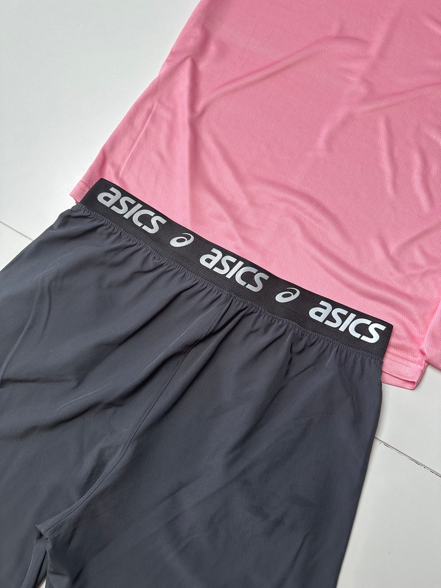 CONJUNTO VERANO ASICS PINK🔥ALTA CALIDAD G5 ✅ UNIDADES LIMITADAS ‼️