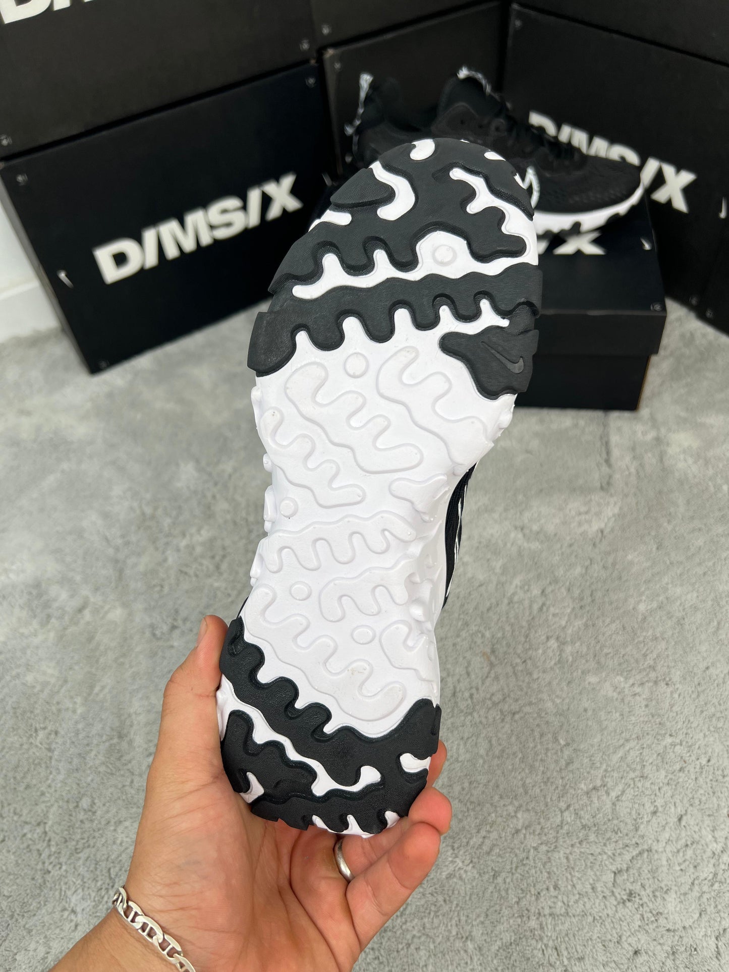 NIKE REACT VISION MX BLACK/WHITE