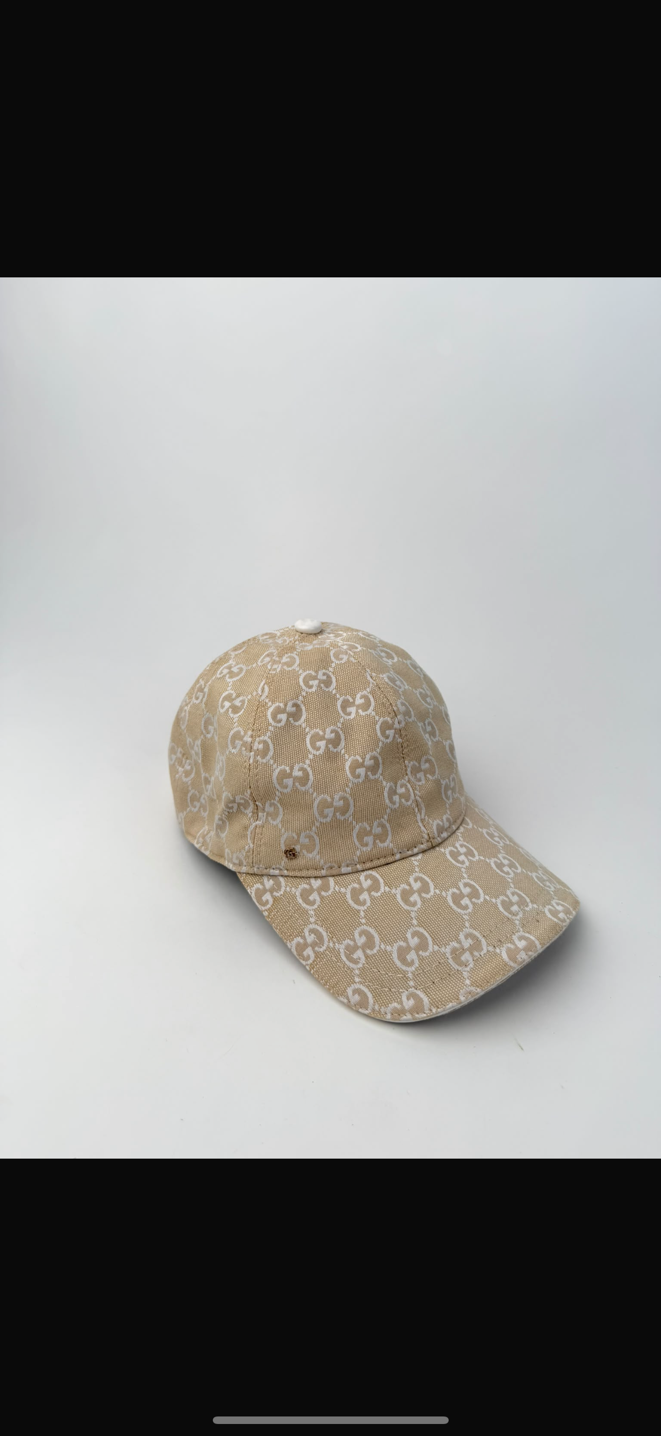 🔥 GORRA GUCCI BEIGE CANVAS ✅ CALIDAD PREMIUM ‼️ UNIDADES LIMITADAS