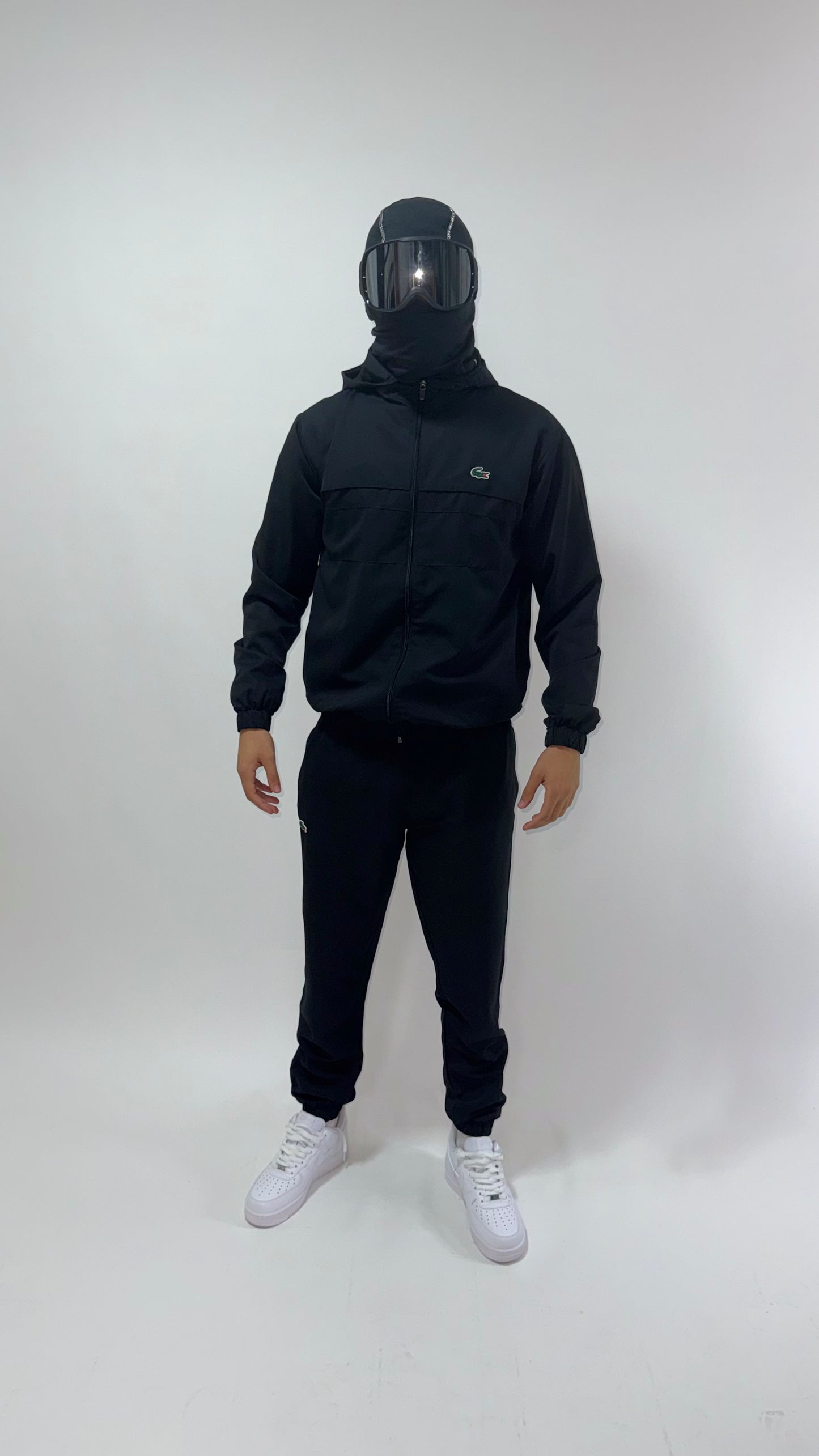 CHANDAL LACOSTE 2025 ALL BLACK 🔥 CALIDAD 1.1 🥵