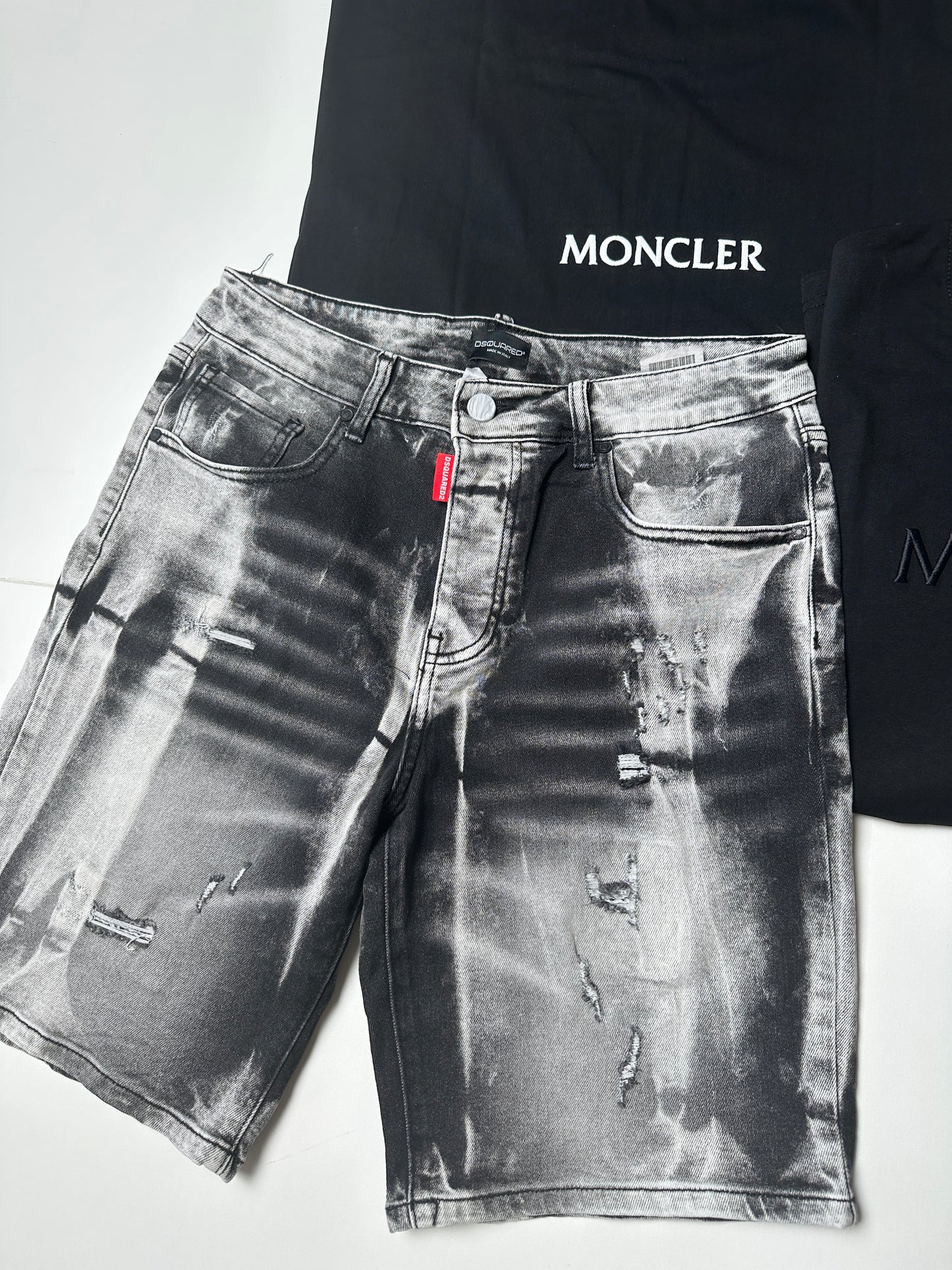 SÚPER PACK 🔥 VAQUEROS DSQUARED + CAMISETA MONCLER ‼️ OFERTA LIMITADA ✅ ALTA CALIDAD G5 🔝