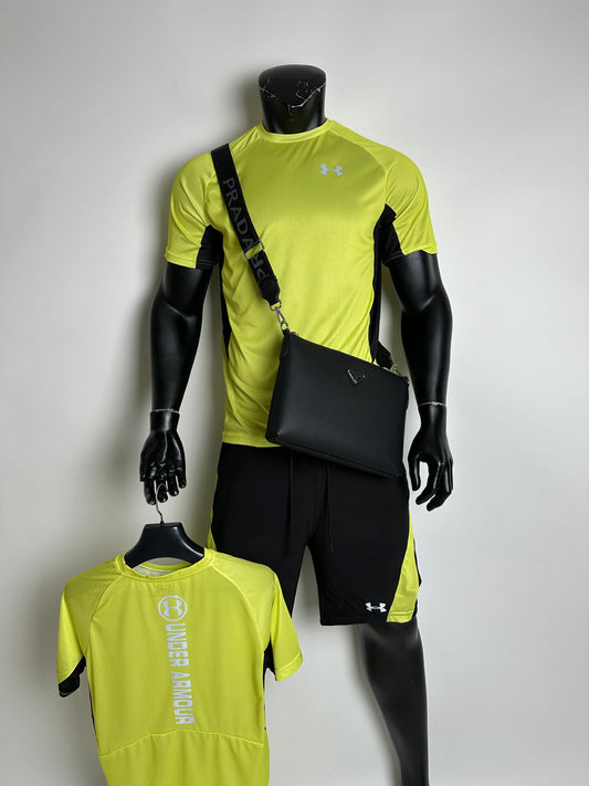 SUPER PACK 🔥 CONJUNTO UNDER ARMOUR + BANDOLERA PRADA ‼️ UNIDADES LIMITADAS ✅ CALIDAD MÁXIMA 🥵