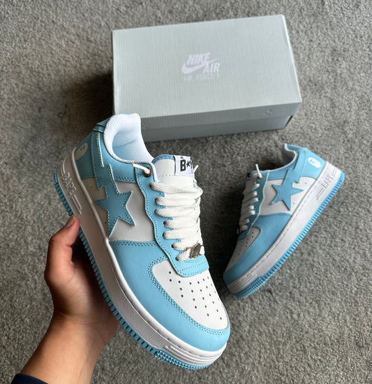 BAPESTA BRANCO/AZUL 🔵⚪️