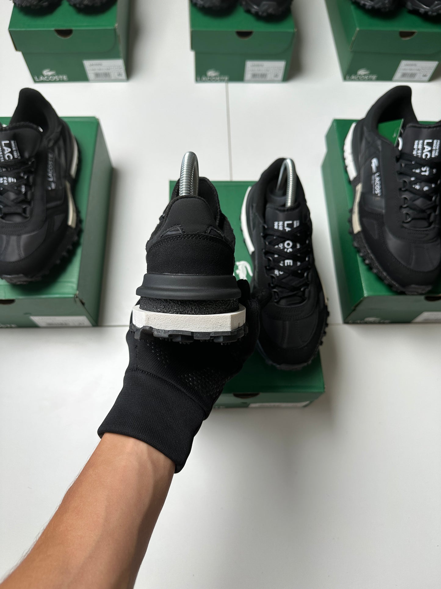 Zapatilla Lacoste Élite Active Black & White