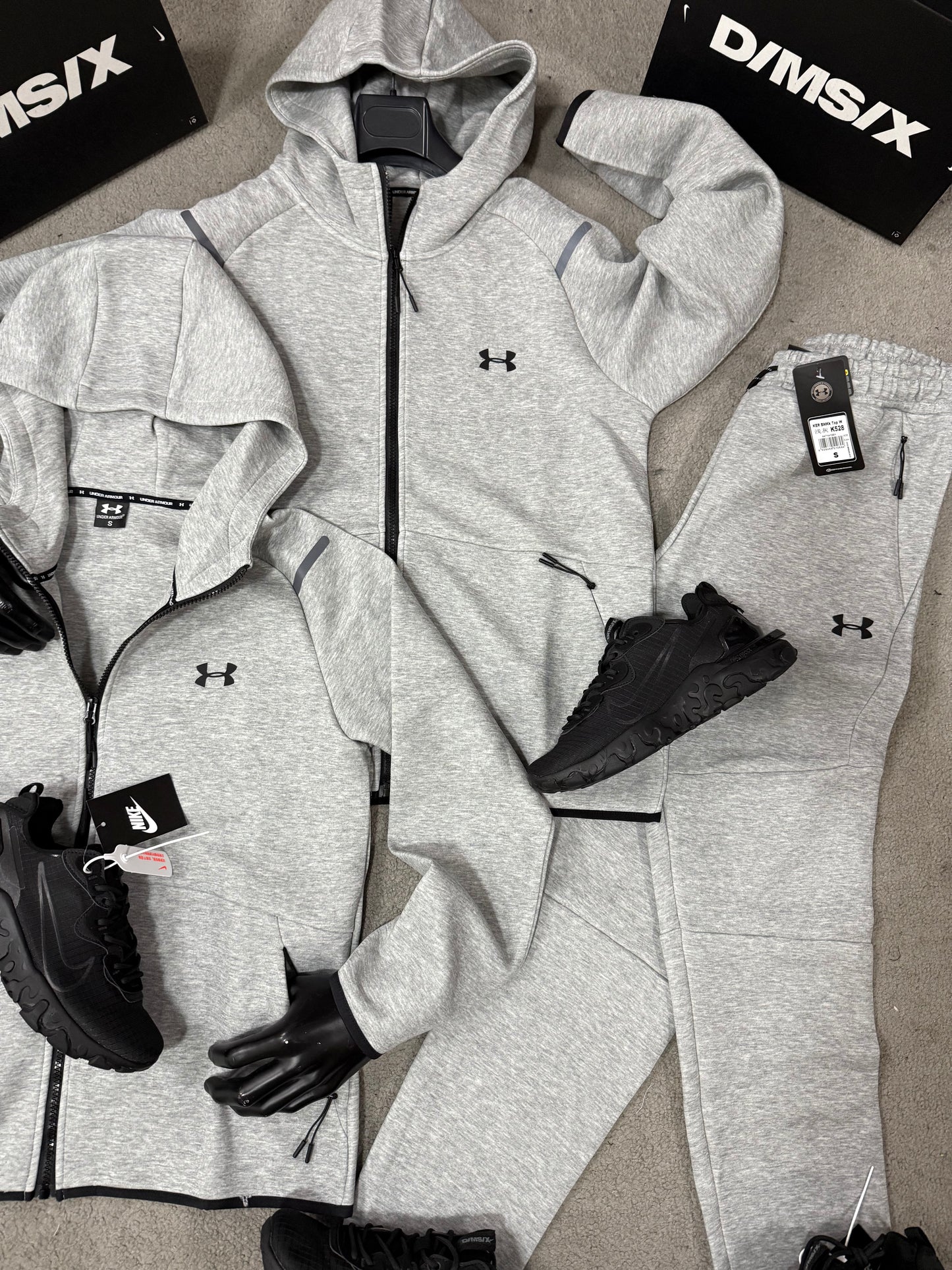 SUPER PACK 2026 🔥 CHANDAL UNDER ARMOUR + NIKE REACT ALL BLACK ‼️ CALIDAD G5 ✅ UNIDADES LIMITADAS 🥵