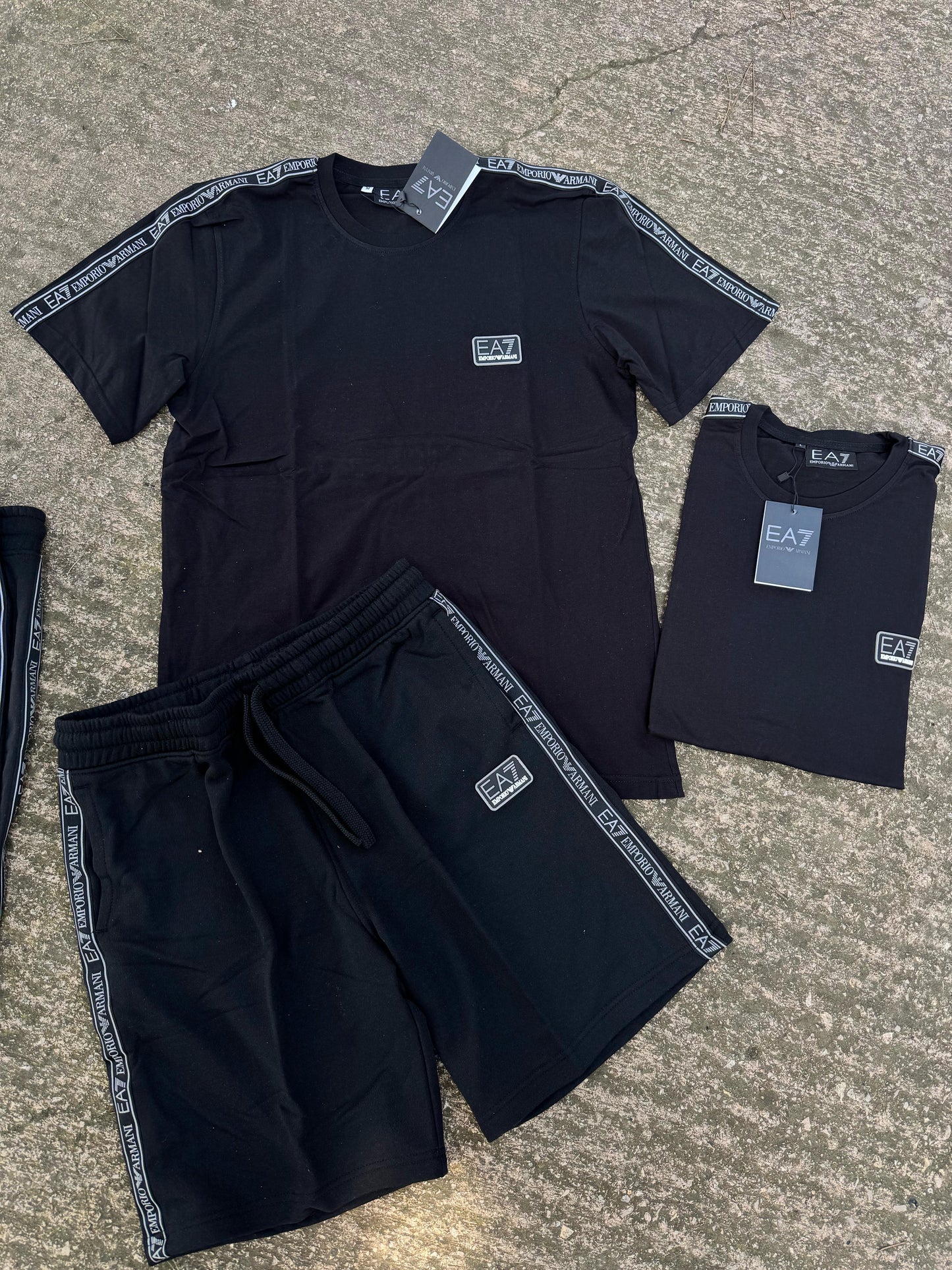 CONJUNTO VERANO EA7 BLACK ⚫️