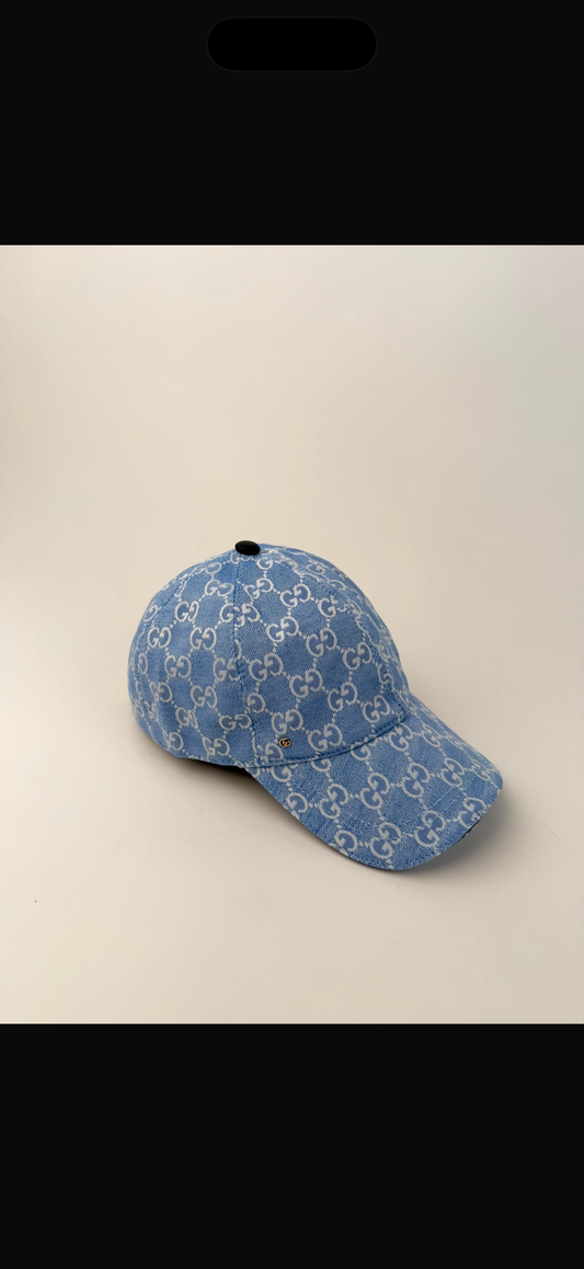 🔥 GORRA GUCCI DENIM BLUE ✅ CALIDAD PREMIUM ‼️ UNIDADES LIMITADAS