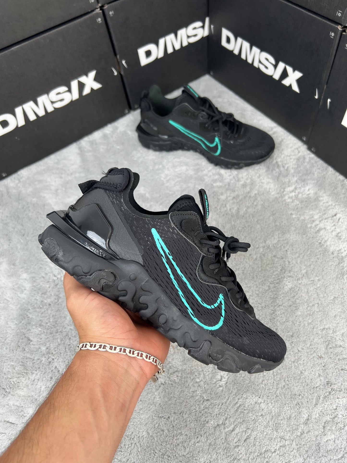 NIKE REACT VISION MX BLACK/BLUE 🖤💙