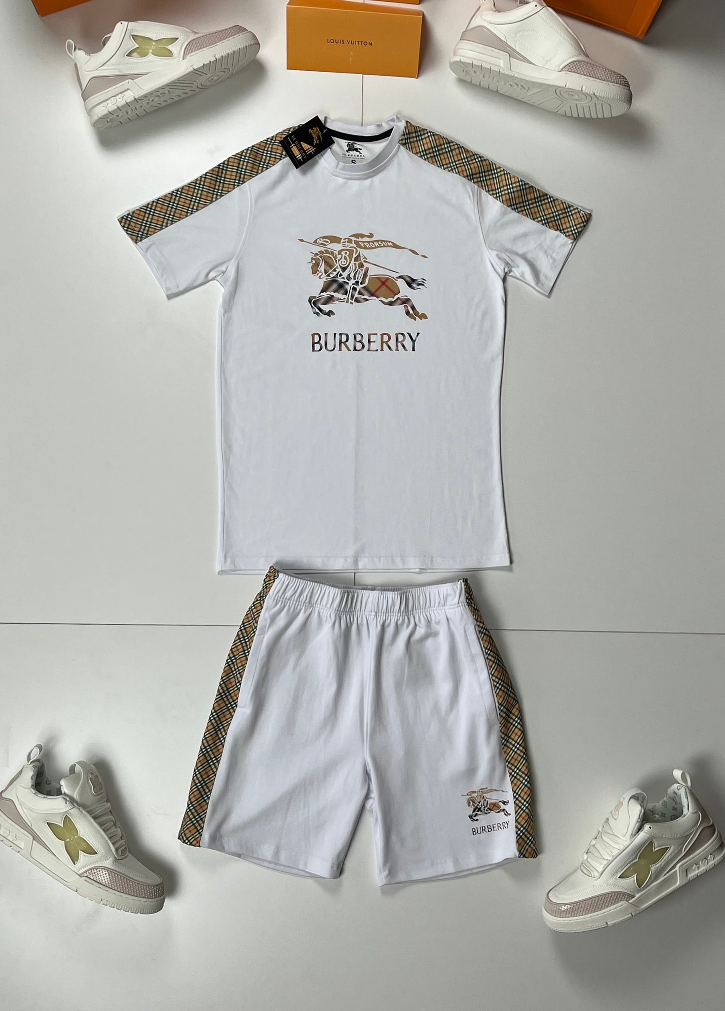 CONJUNTO VERANO BURBERRY‼️UNIDADES LIMITADAS 🥵 ALTA CALIDAD G5 ✅