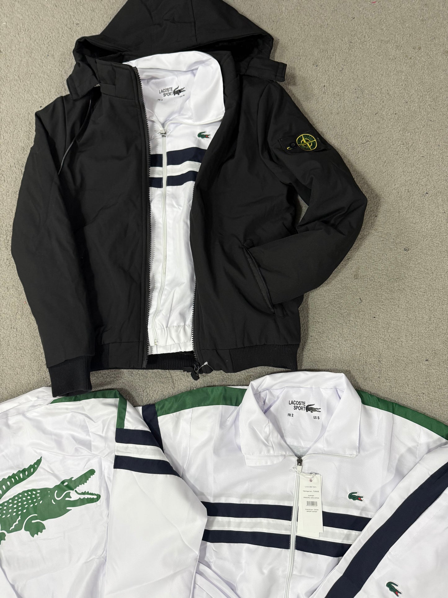 SUPER PACK 🔥 CHAQUETA STONE ISLAND + CHANDAL LACOSTE 🐊 🥵