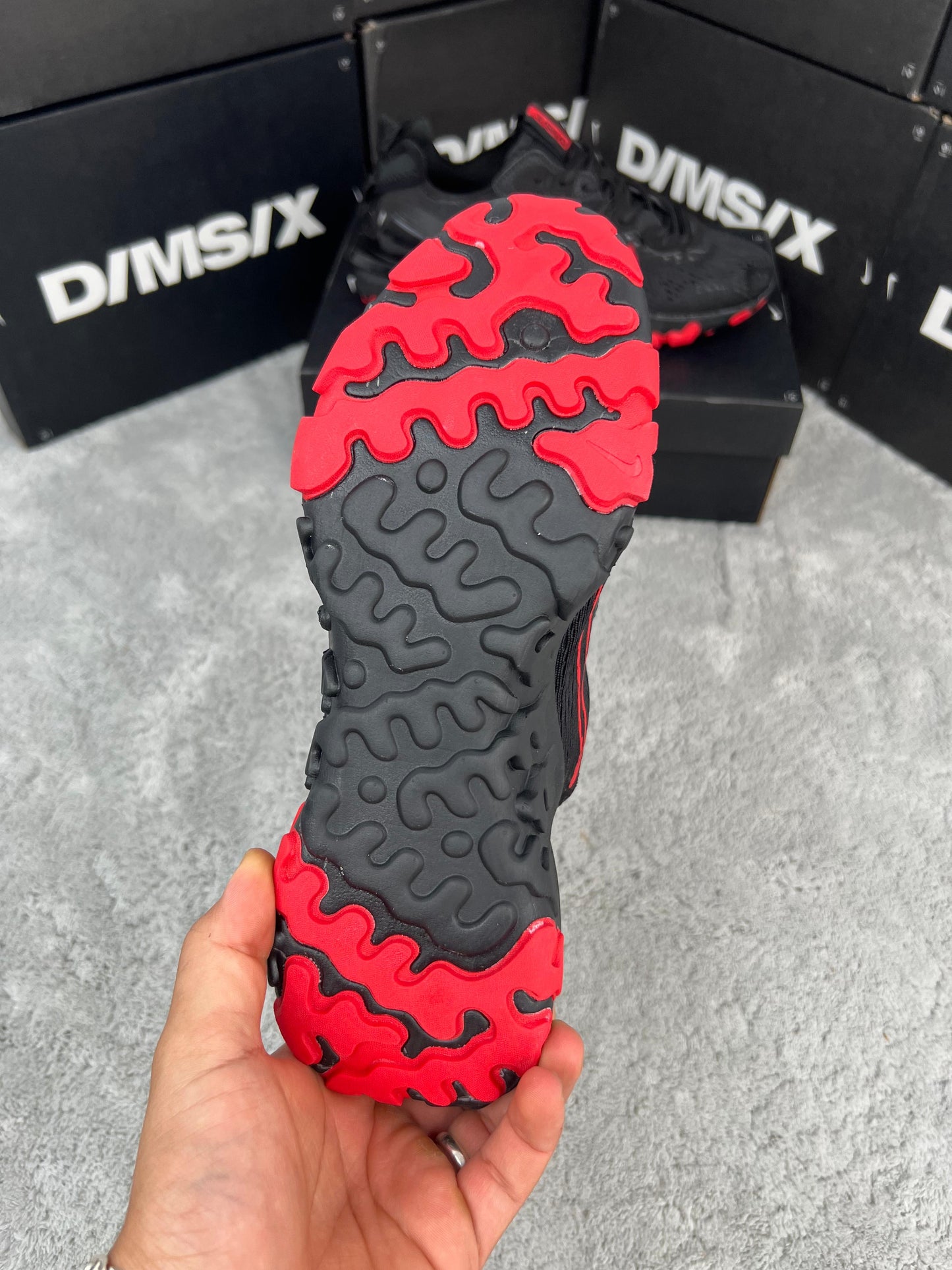 NIKE REACT VISION MX BLACK/RED