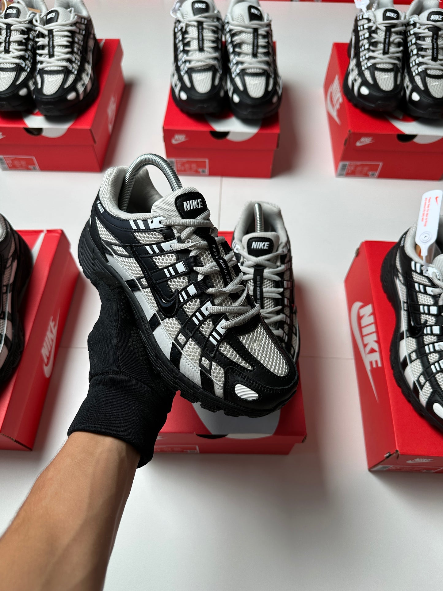 NIKE P-6000 GREY/BLACK 🩶 🖤