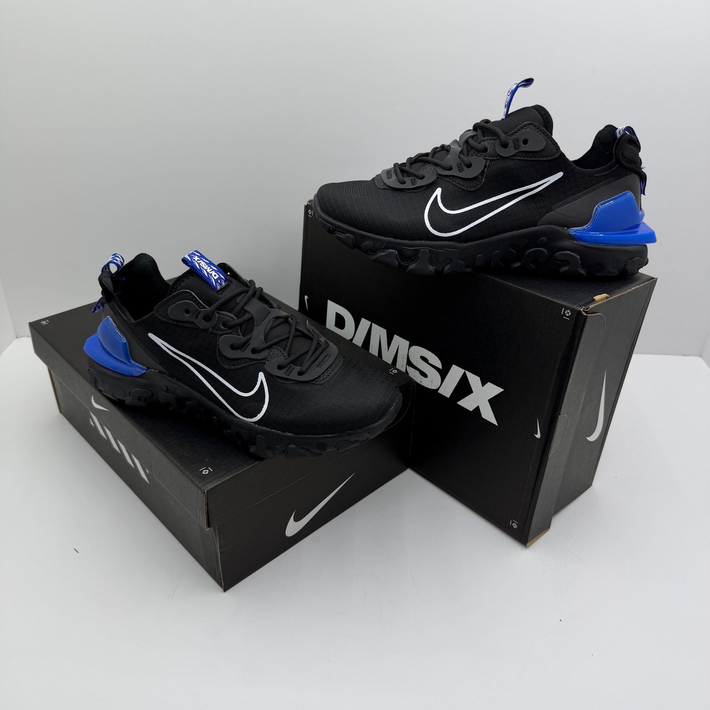 NIKE REACT VISION MX BLACK/BLUE 💙 ⚫️