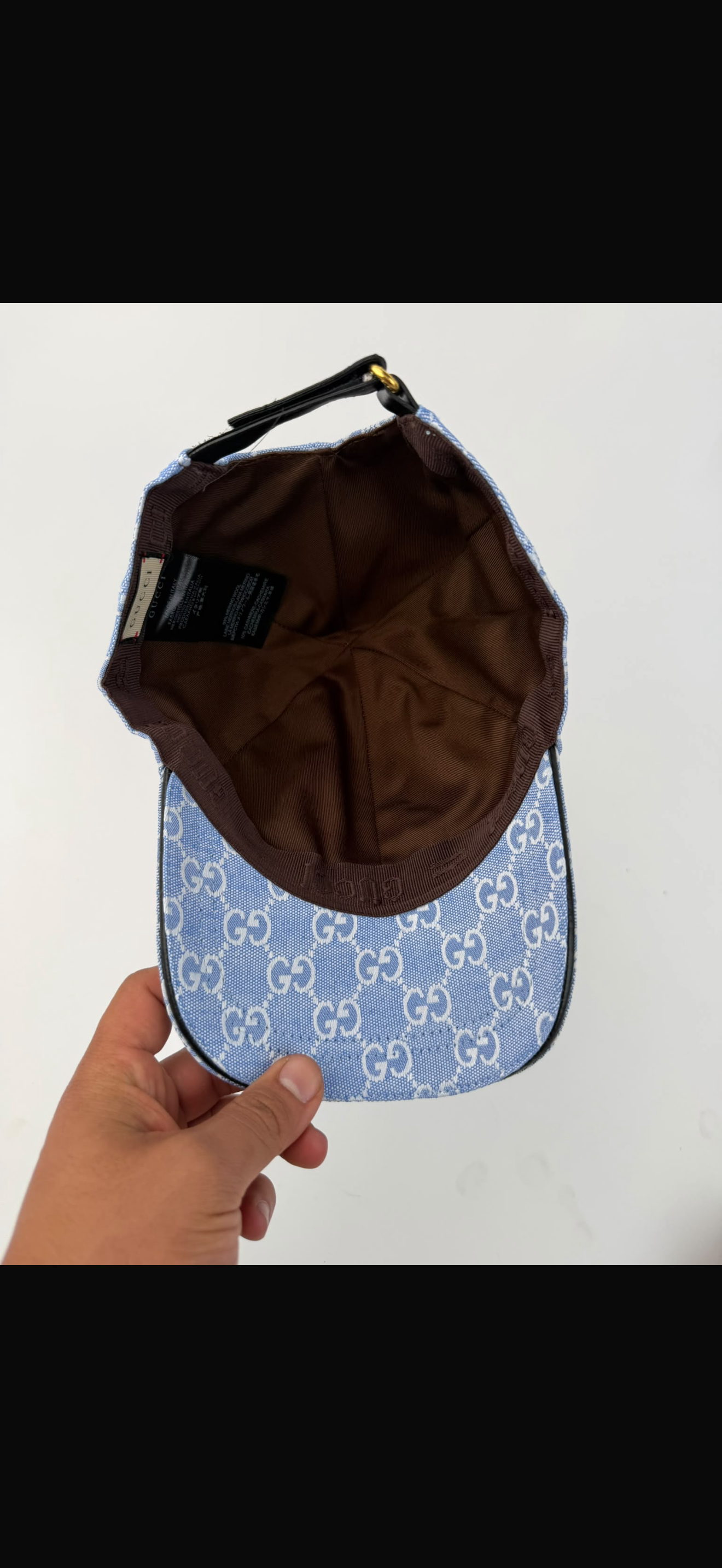 🔥 GORRA GUCCI DENIM BLUE ✅ CALIDAD PREMIUM ‼️ UNIDADES LIMITADAS