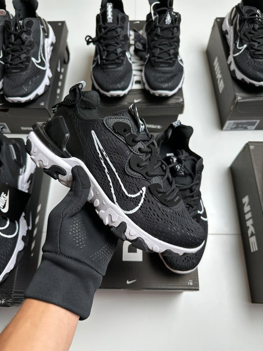 NIKE REACT VISION MX BLACK/WHITE 🖤 ⚪️ ALTA CALIDAD 🔥 UNIDADES LIMITADAS ‼️