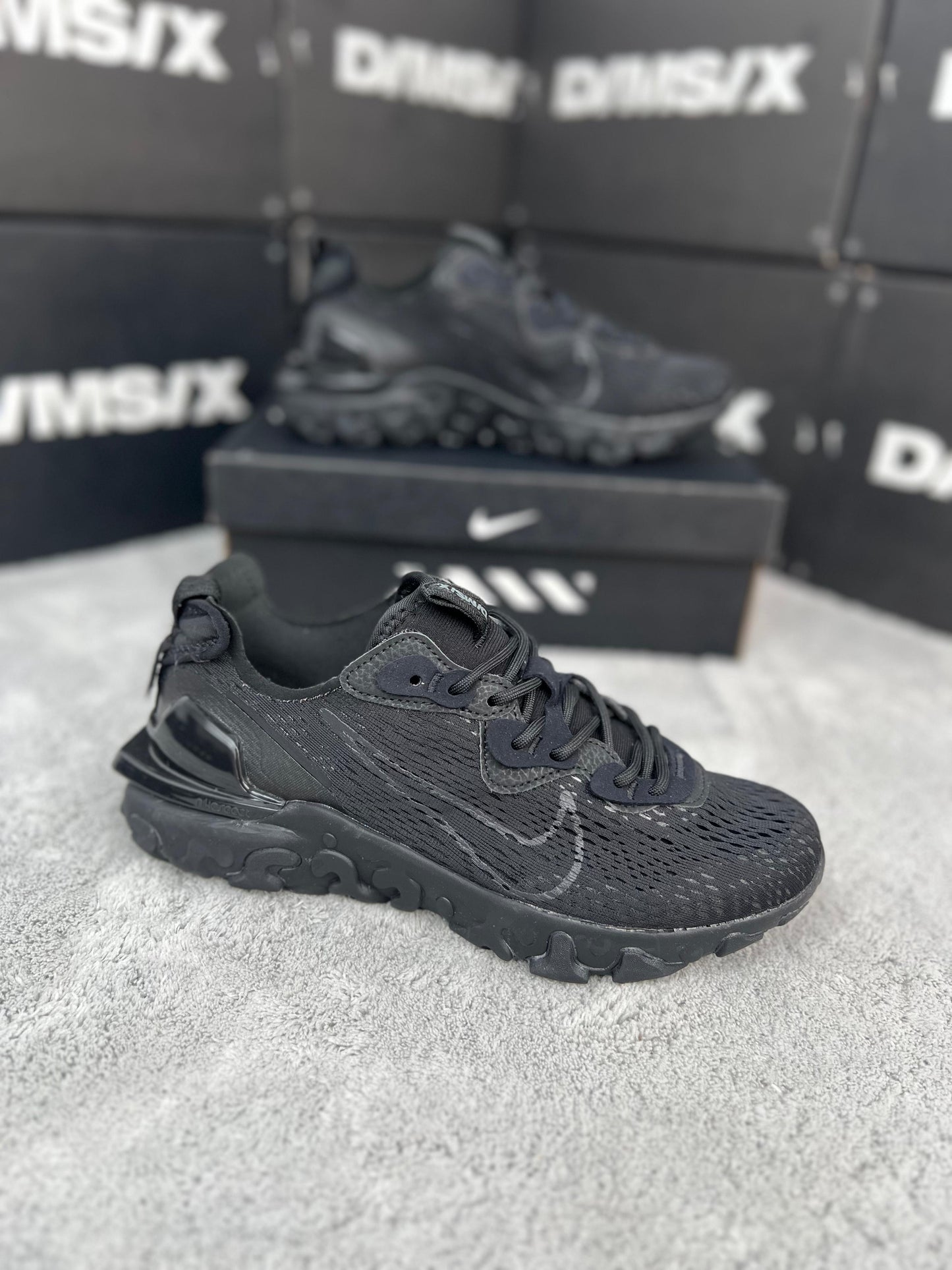 NIKE REACT VISION MX ALL BLACK 🖤🖤