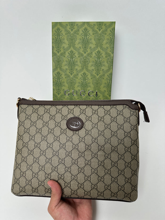 🔥 BOLSO GUCCI INTERLOCKING MARRÓN G5 ✅ CALIDAD PREMIUM ‼️ UNIDADES LIMITADAS