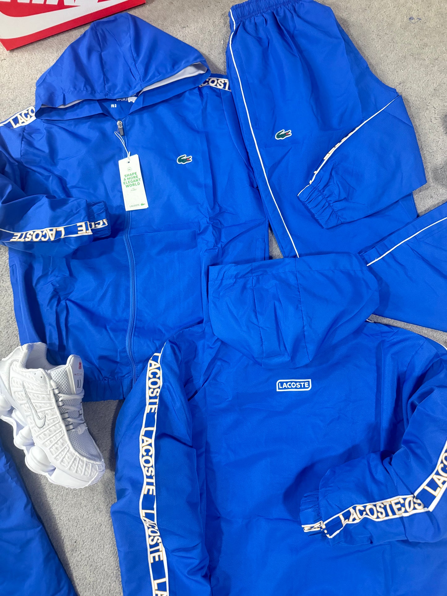 SUPER PACK 🔥 CHANDAL LACOSTE + NIKE SHOX ‼️ UNIDADES LIMITADAS 😍 HIGH QUALITY 1.1 🔝