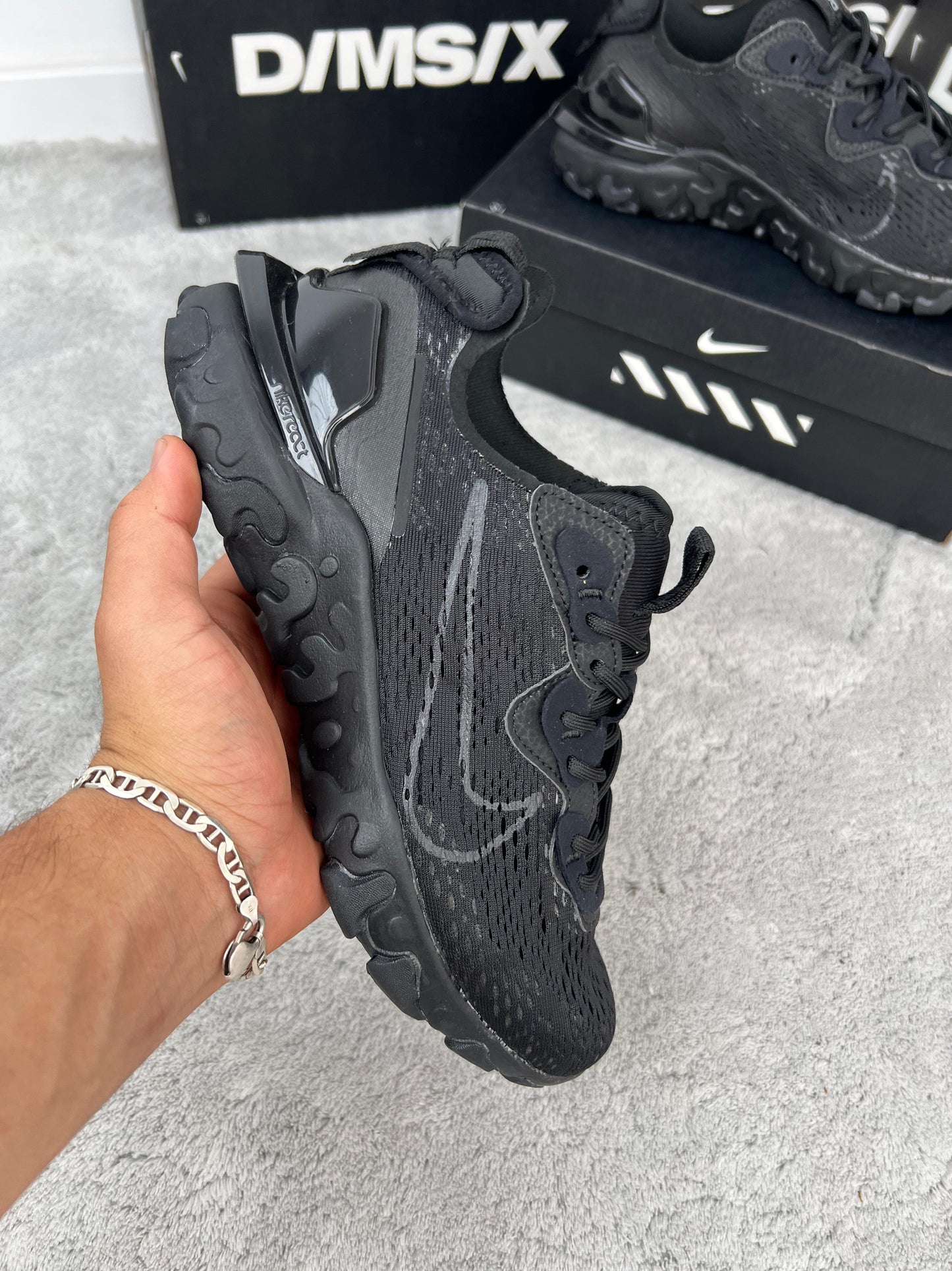 NIKE REACT VISION MX ALL BLACK 🖤🖤