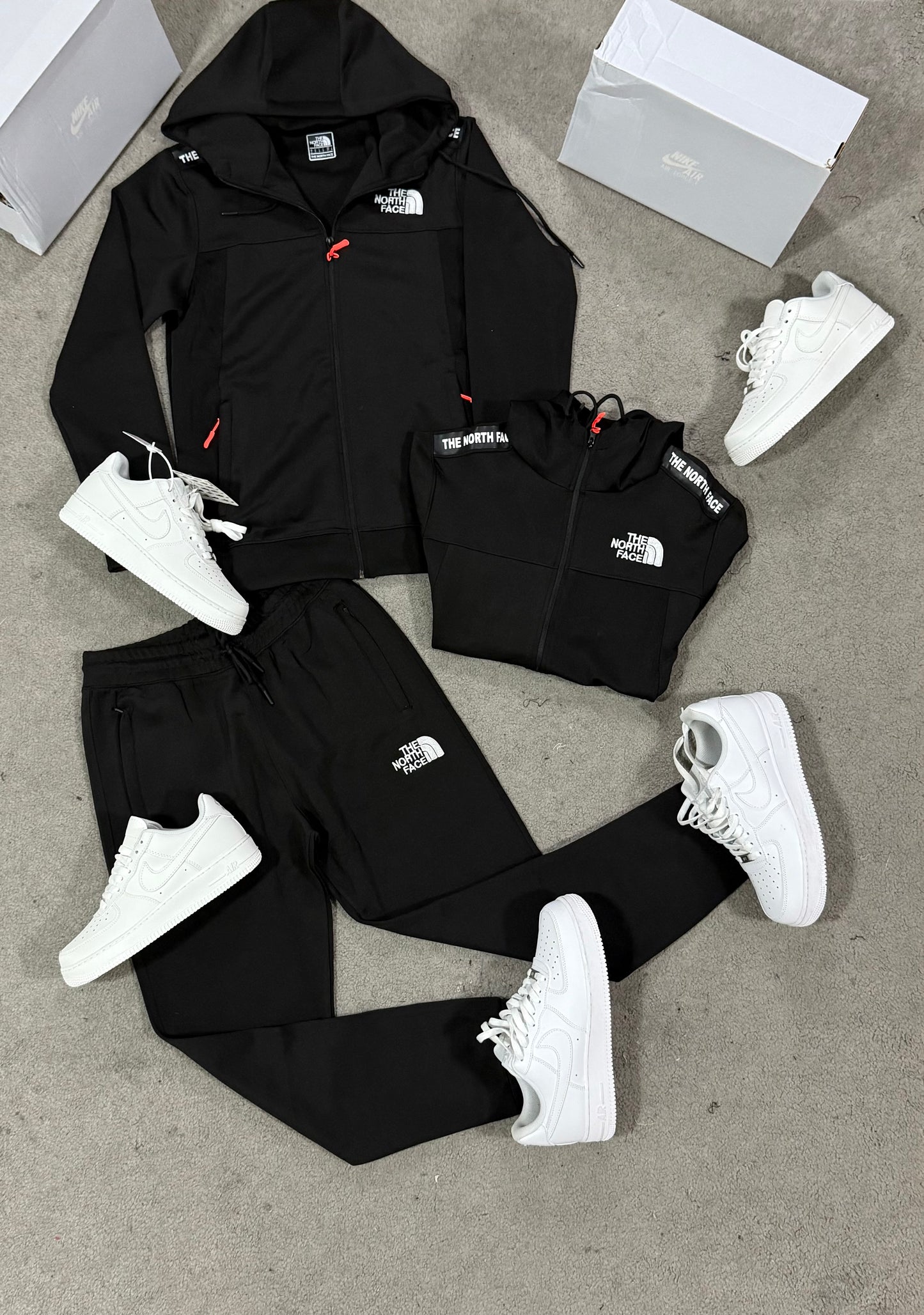 SUPER PACK 🔥 CHANDAL NORTH FACE + AIR FORCE 1 ✅ UNIDADES LIMITADAS ‼️ CALIDAD G5 😍