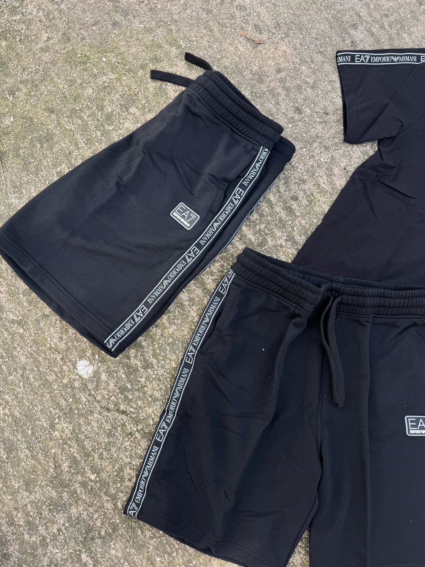 CONJUNTO VERANO EA7 BLACK ⚫️