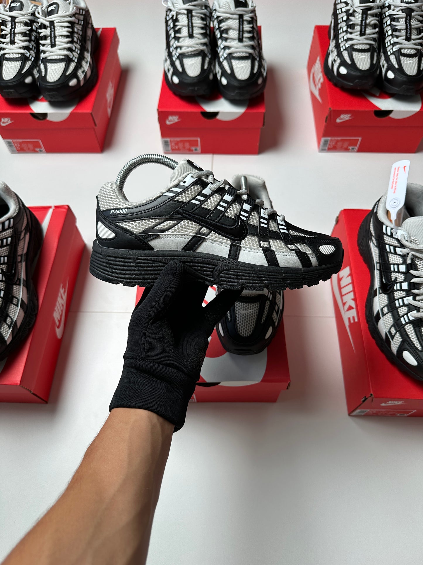 NIKE P-6000 GREY/BLACK 🩶 🖤