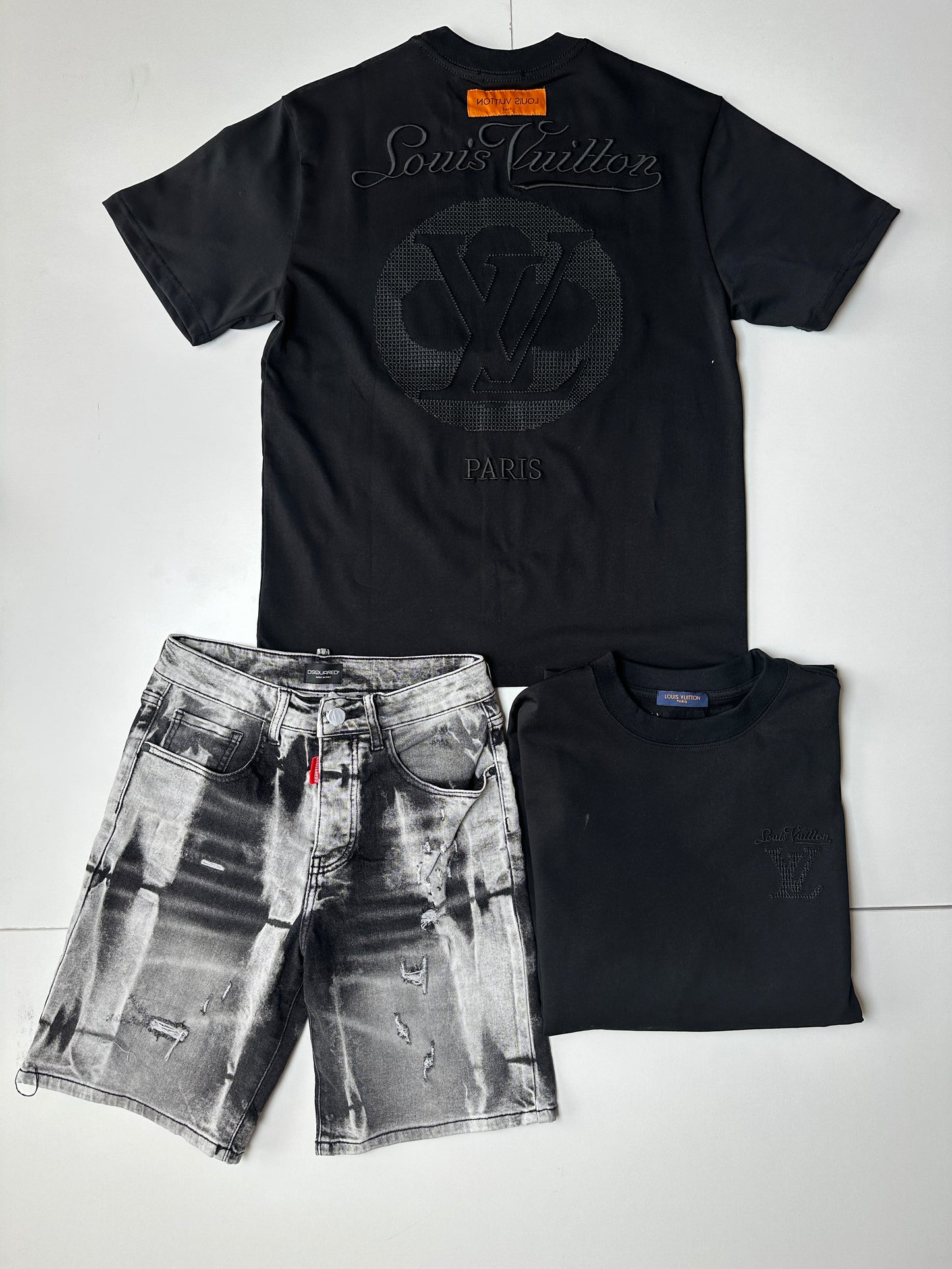 SÚPER PACK 🔥 VAQUEROS DSQUARED + CAMISETA LOUIS VUITTON ‼️ OFERTA LIMITADA ✅ ALTA CALIDAD G5 🔝