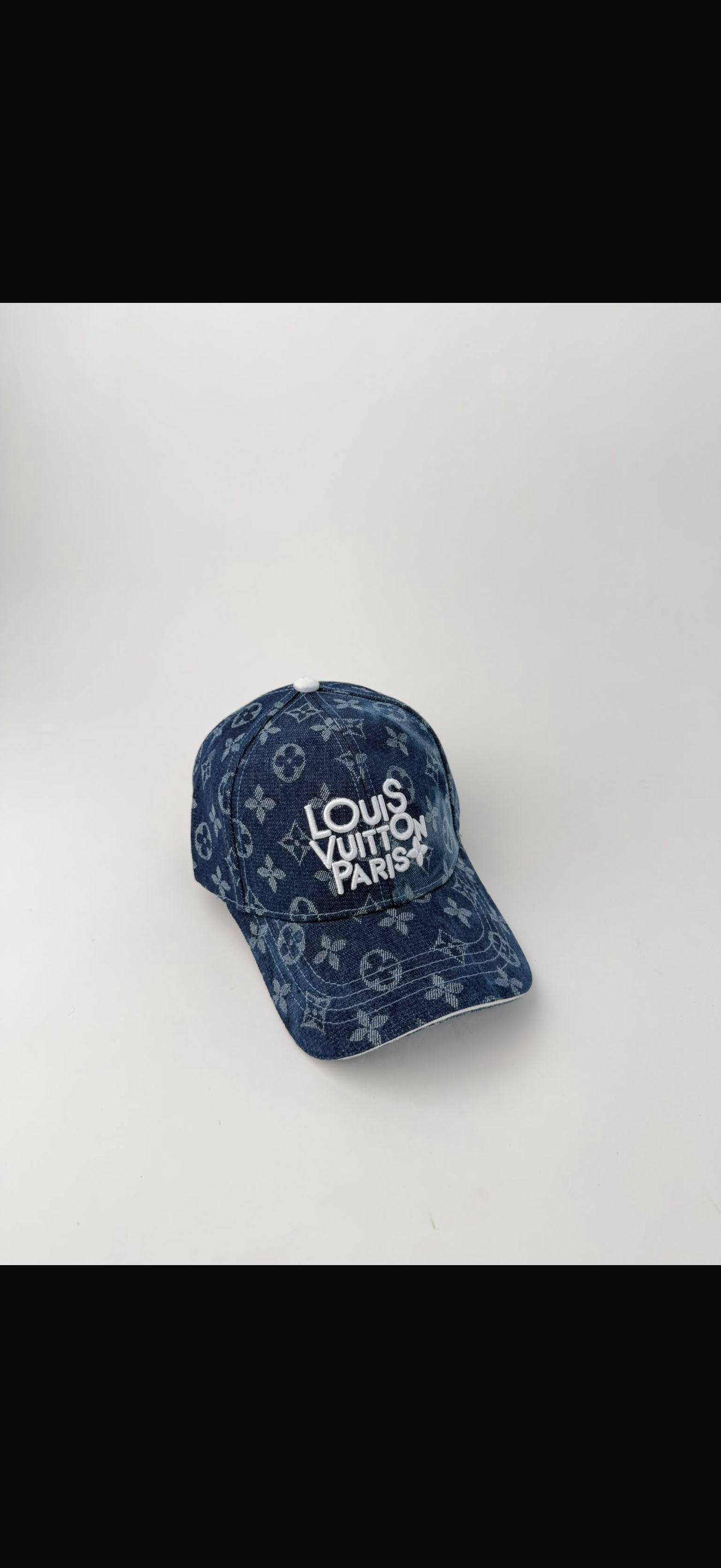 🔥 GORRA LOUIS VUITTON BLUE DENIM ✅ CALIDAD PREMIUM ‼️ UNIDADES LIMITADAS