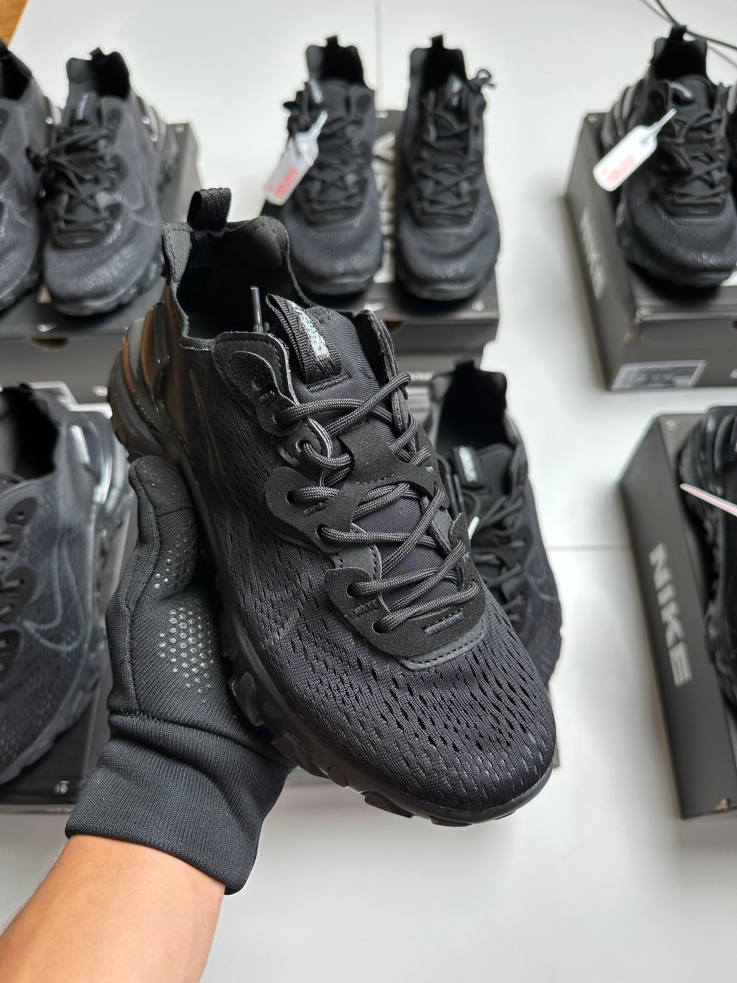 NIKE REACT VISION MX ALL BLACK ⚫️ ALTA CALIDAD 🔥 UNIDADES LIMITADAS ‼️