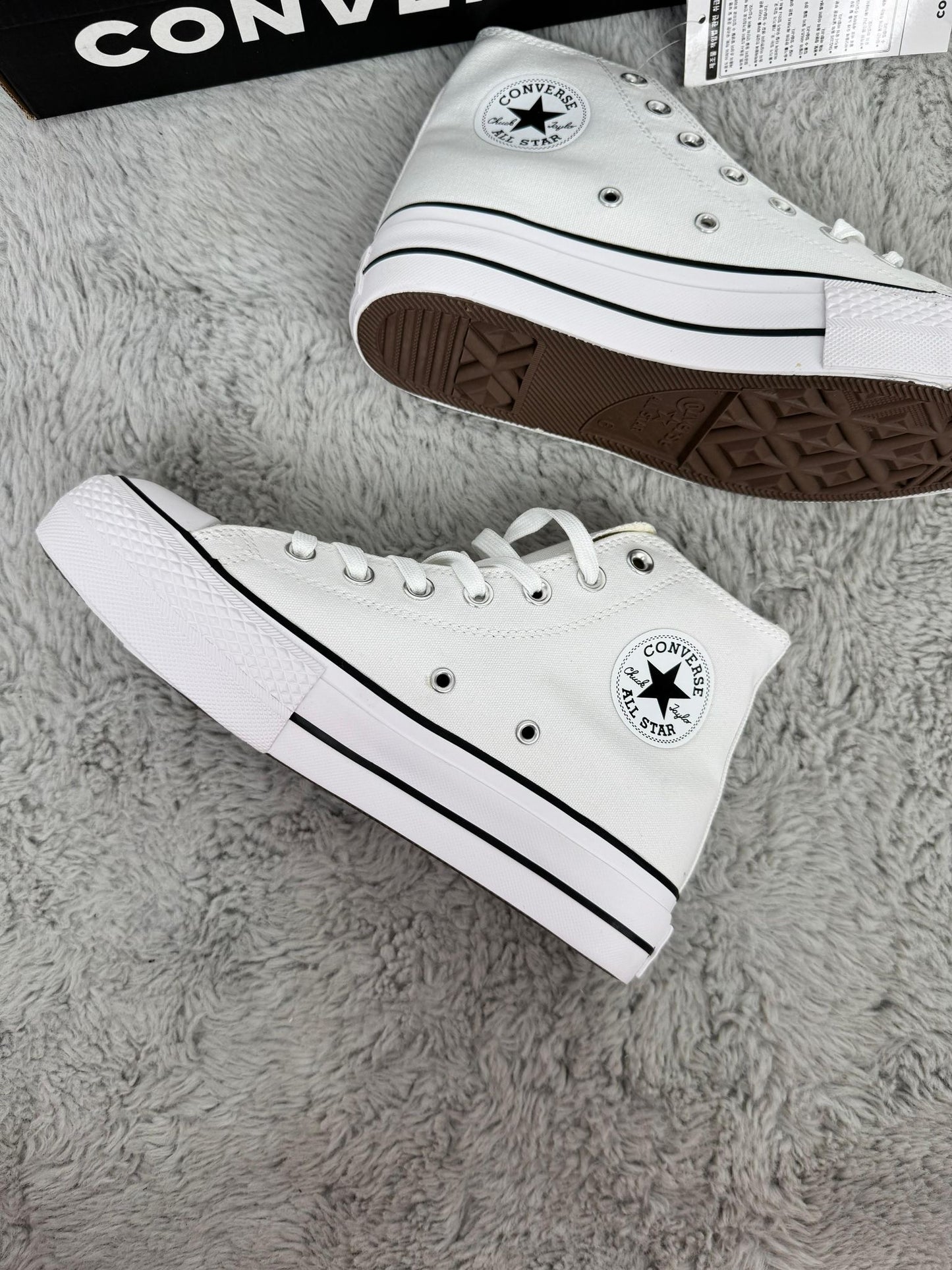 CONVERSE CHUK ALL WHITE ⚪️