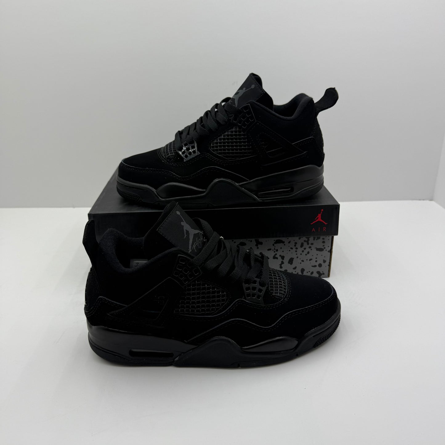 Air Jordan Retro 4 BLACK CAT ⚫️⚫️