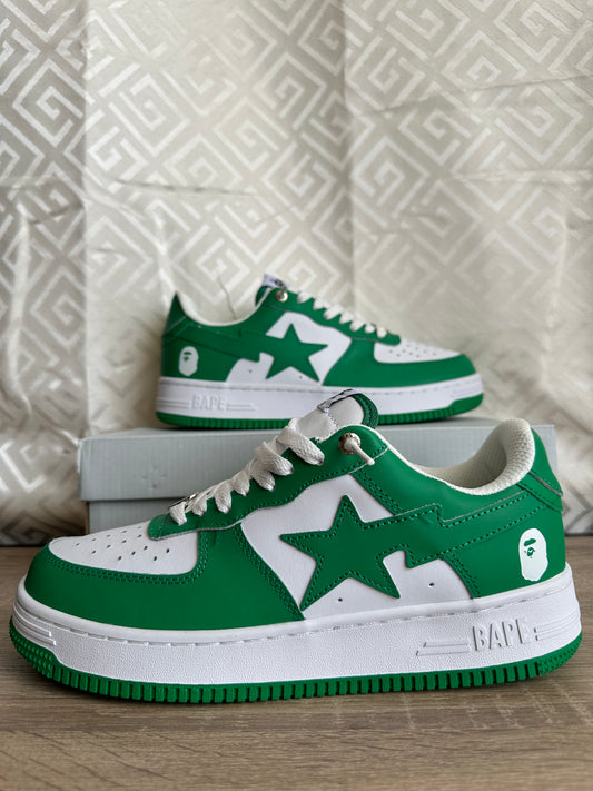 BAPESTA GREEN/WHITE ⚪️🟢