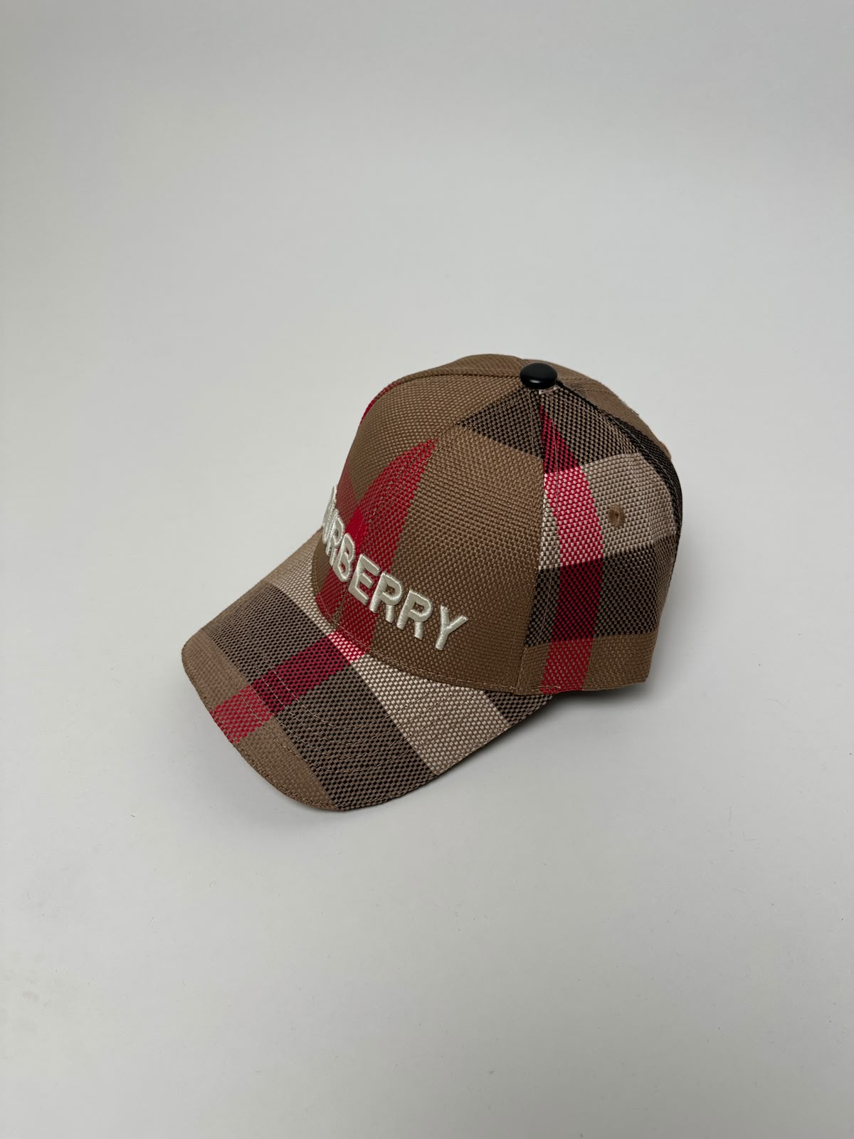 🔥 GORRA BURBERRY EXAGGERATED CHECK ✅ CALIDAD PREMIUM ‼️ UNIDADES LIMITADAS