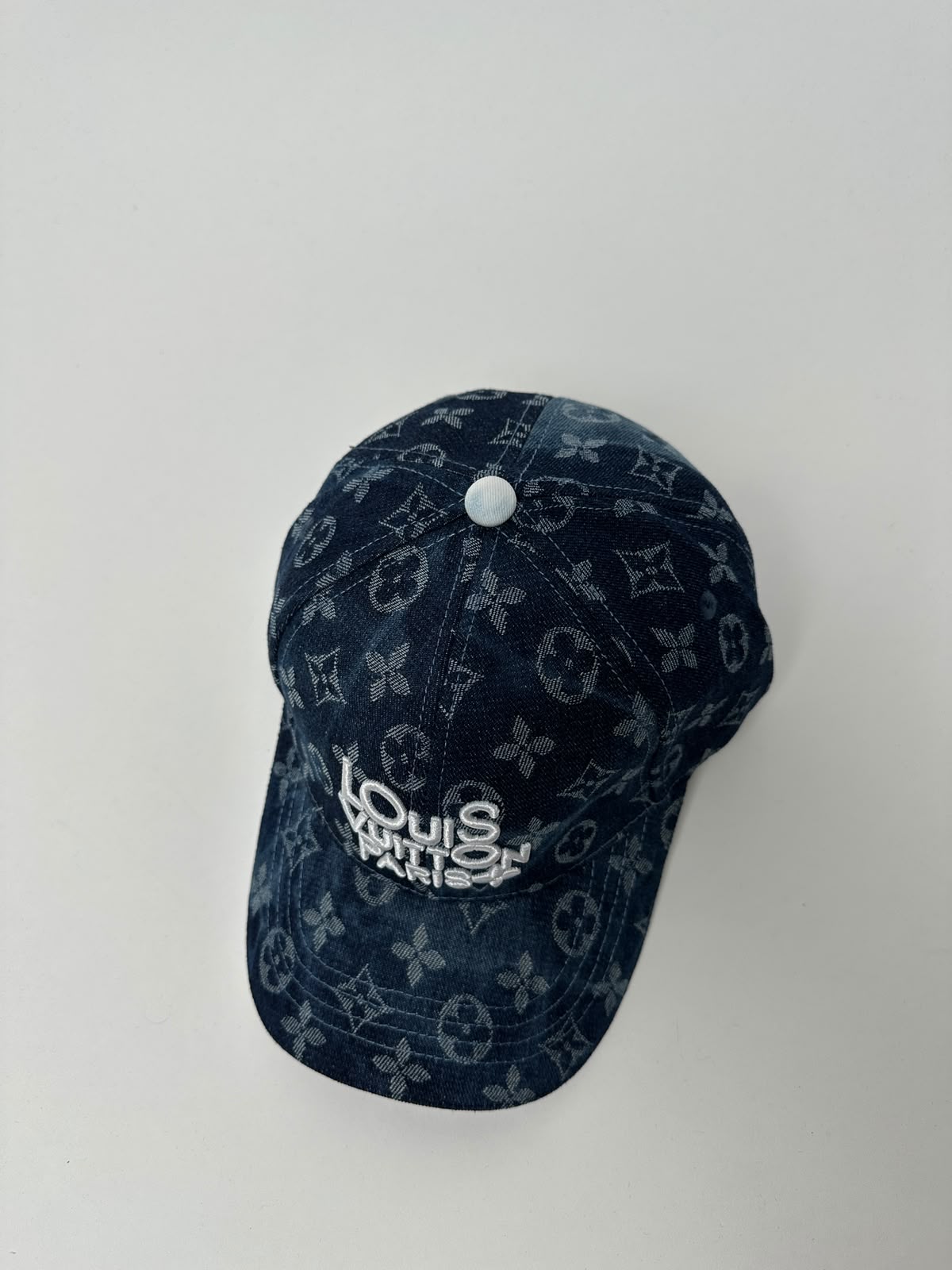 🔥 GORRA LOUIS VUITTON BLUE DENIM ✅ CALIDAD PREMIUM ‼️ UNIDADES LIMITADAS