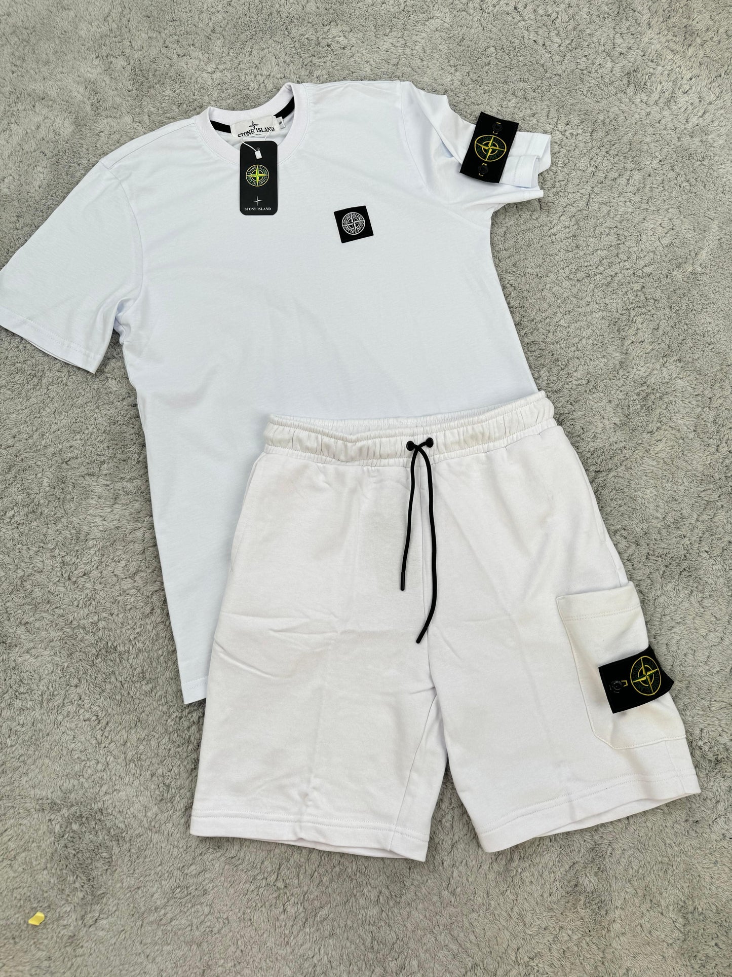 Conjunto Verano STONE ISLAND WHITE 😍 CALIDAD AAA+ ✅ UNIDADES LIMITADAS ‼️